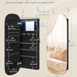 New Mirror And Jewelry Cabinet 