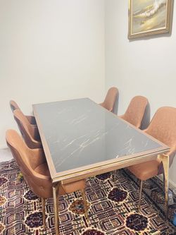 Dining Table With 6 Chairs