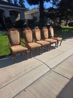 5 chairs
