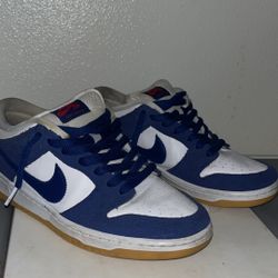 Nike SB Dunk Low (Blue/White suede)