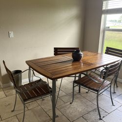Patio Dining Table Exterior Interior Mesa Comedor 