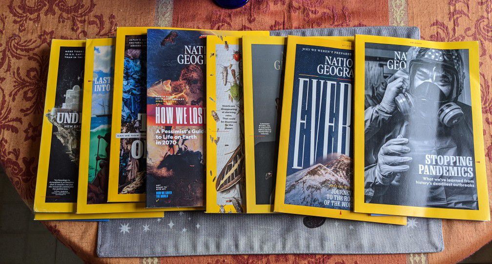 Free- National Geographic magazines