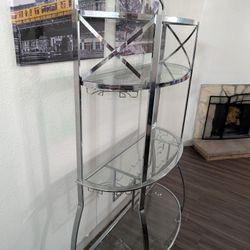 Glass Wine Shelf