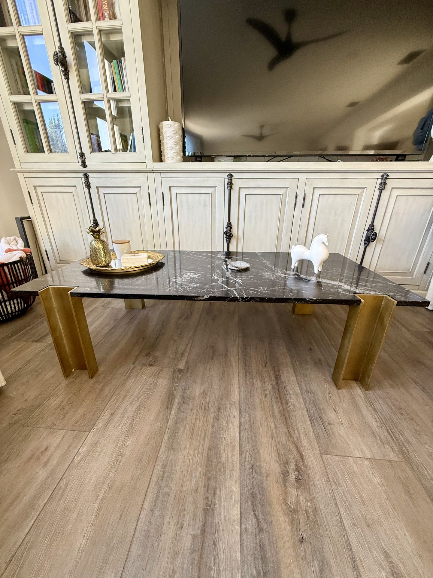 Alcide Marble Coffee Table- Like New $450