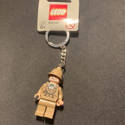Indiana Jones Dr. Jones Lego Keychain