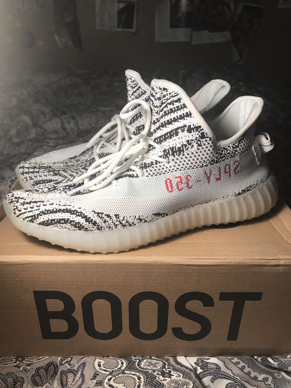 yeezy zebra numbers