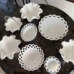 White Milk Glass