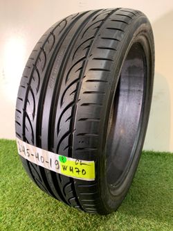 W470 245 40 19 98Y Hankook Ventus V12 Evo 2 One Single used tire 95% life