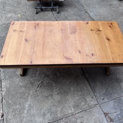 Solid Wood Coffee Table