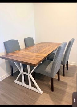Dinning table - 4 chairs