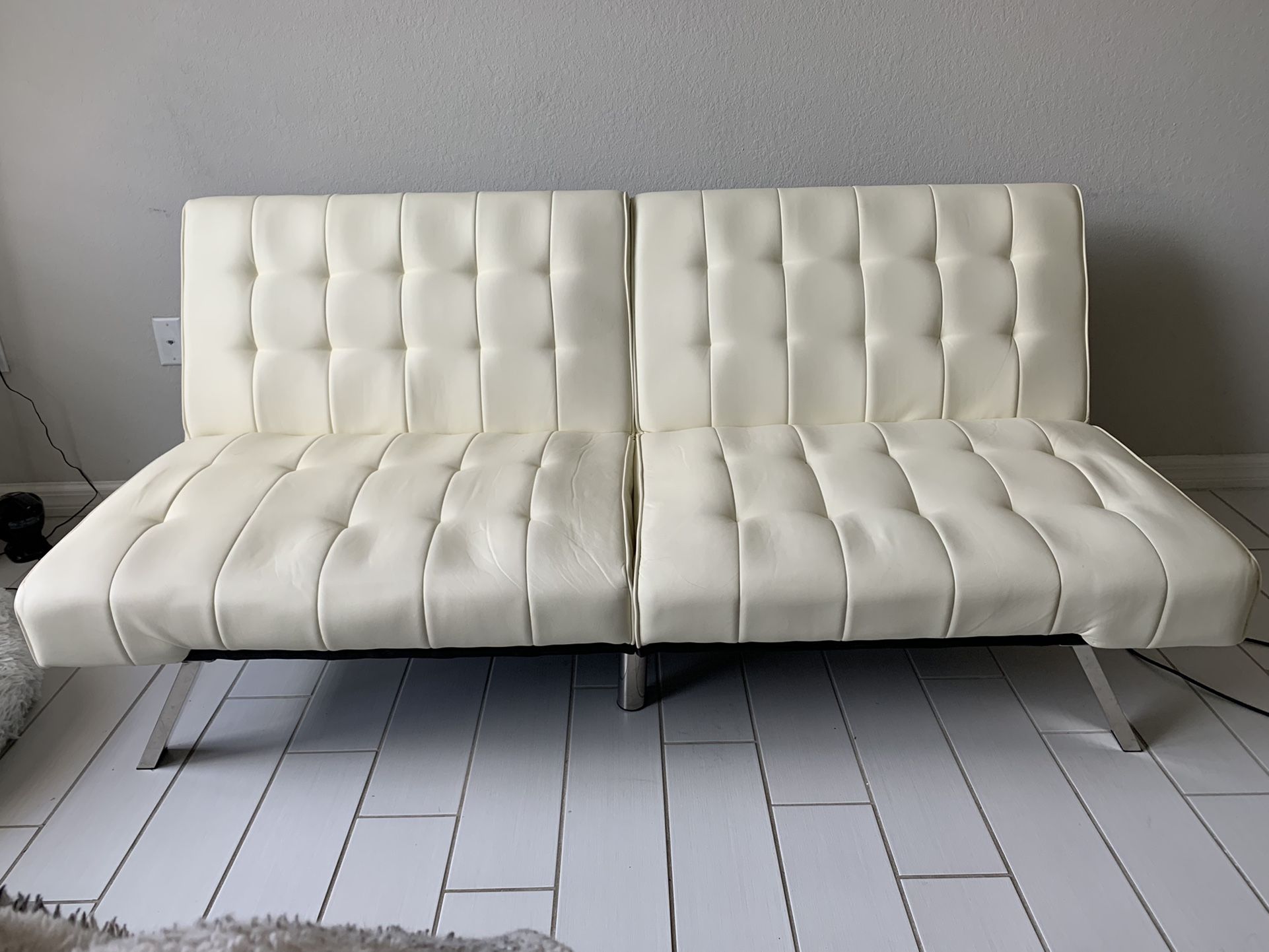 Off White Futon