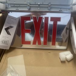 Exit Sign Electric (new)