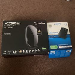 AC1200DB Wi-Fi Dual Band Router & Linksys 8 x 4 Modem