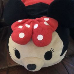 Mickey And   minnie Disney Store 21" JUMBO Plush  Stackable TSUM TSUM Plush