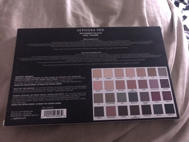 SEPHORA PRO Cool Eyeshadow Palette (Limited Edition)