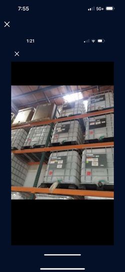 Used for oil plastic container of 275 gallons with metal