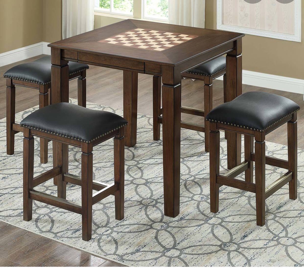 Well Universal 5-Piece Game Table Set