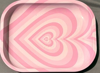 Pink Heart Tray