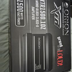 Orion Xtr-1500.1 Mono Block Brand New