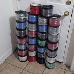 WIRE # 12 AWG STRNDED THHN  500 FT 80 DLLS FOR ROLL