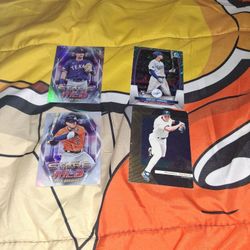 4 Baseball Cards