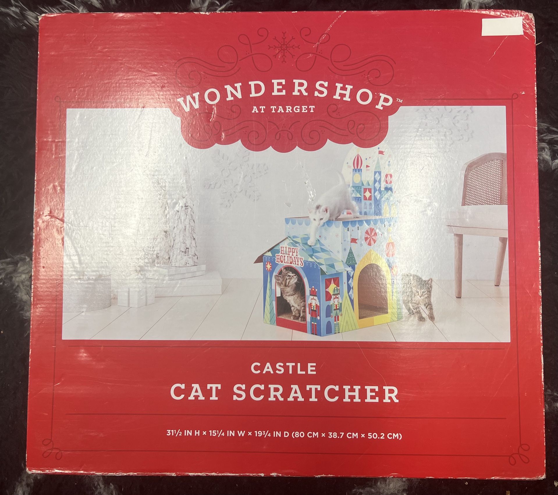 Castle Cat Scratcher- Wondershop Target NEW IN BOX