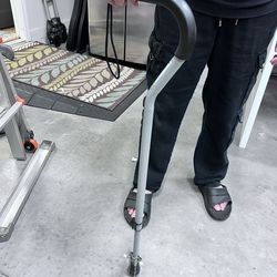 Invacare Cane with Interchangeable Ice Tip & Rubber Tip