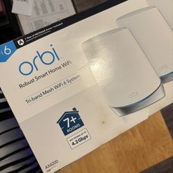 ORBI Wifi Tri-Band Robust Smart Home WiFi Mesh WiFi 6 System 