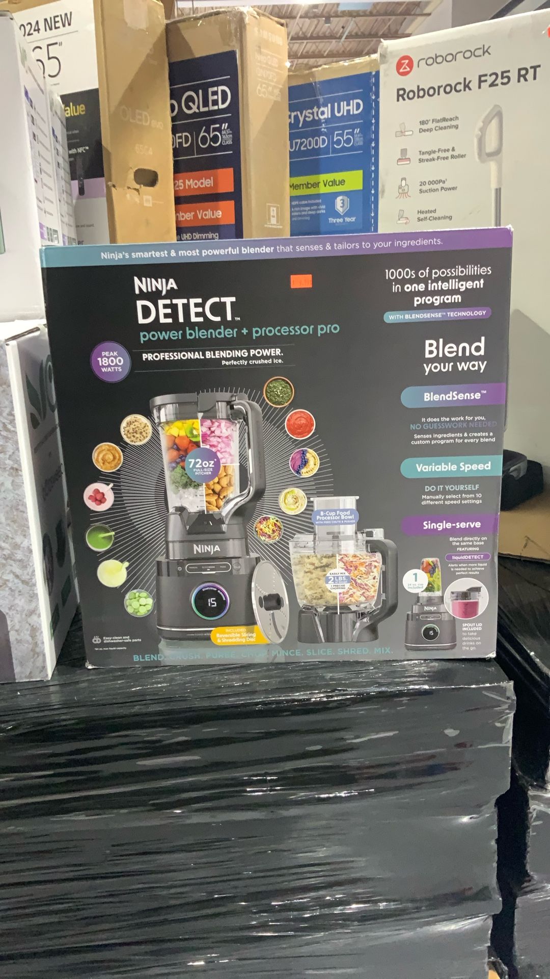 NINJA Detect Power Blender And Processor Pro 72 Ox Full Pitcher Size