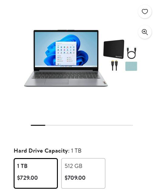 Lenovo Ideapad Laptop PC - 15.7" FHD  12GB DDR4 Memory, 1TB SSD 

New In The Box