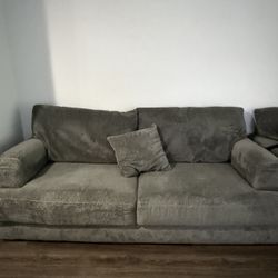 Couch and love seat