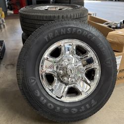 18” Ram2500 Steel Wheels & Tires (8x6.5)