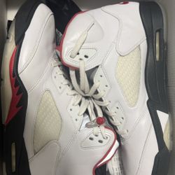 Fire Red 5s 