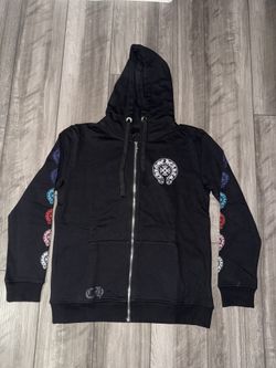 chrome hearts zip up jacket