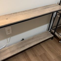 Bar Cart, And Console Table