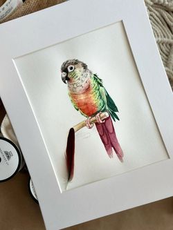 Photo paining bird