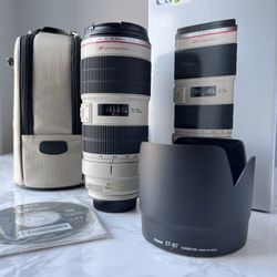 Canon 70-200mm f/2.8L IS II USM - Pro Telephone Zoom - Mint With Box And Case