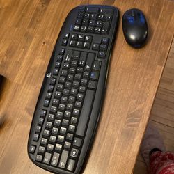 Keyboard and mouse wireless