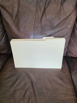 Legal Size File Folders. 27 Available. 
