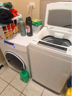 MOVING SALE! MAGIC CHEF COMPACT WASHER AND DRYER
