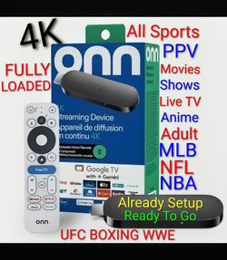Onn Streaming Device with Everything Included All Sports PPV Movies Shows Live TV Anime Adult Lowest Price Best Setup