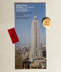 Vintage Empire State Souvenir Set