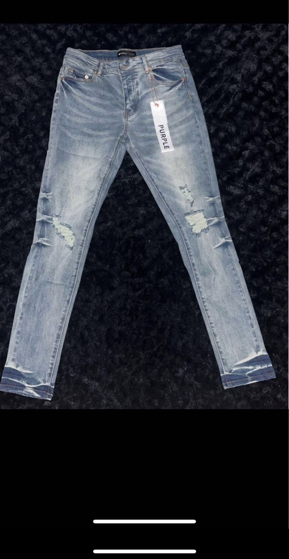 Purple Jeans Size 30