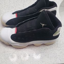 Jordan 13s Black And White