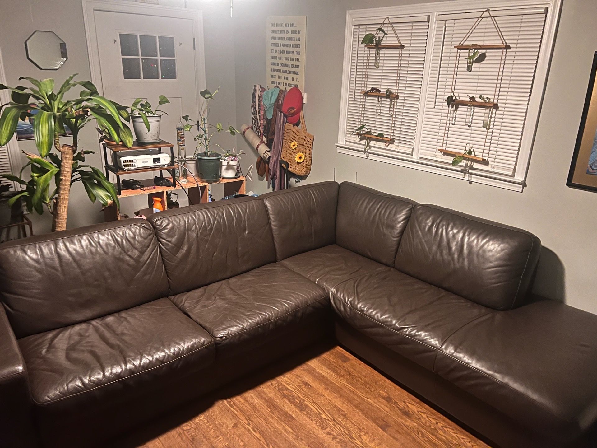 L shaped couch