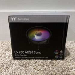 Thermaltake UX150 ARGB Sync CPU Cooler - 1 Pack 
