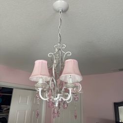 Girl’s Princess Ceiling Chandelier 