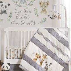 Madagascar Baby Infant Crib Bedding Set