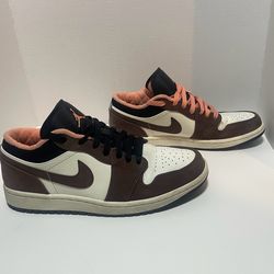 Jordan Air Jordan 1 Low SE Mocha DC6991-200 Brown Black White Men's Sneakersize8