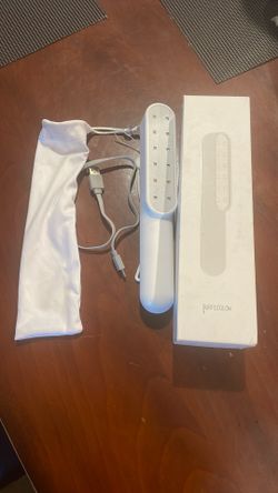 SalonPro UV SteriLamp - Portable Ultraviolet Lamp Light Wand Satin White
